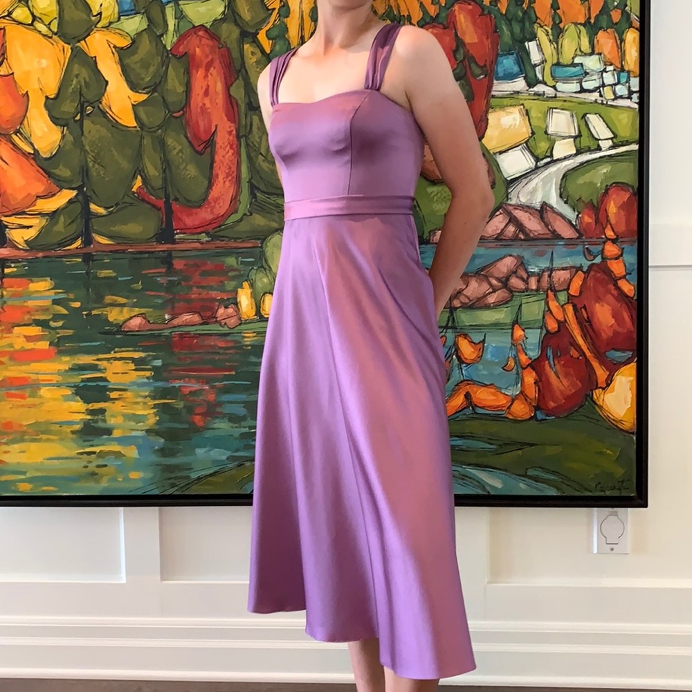 Bridesmaid dress lavender